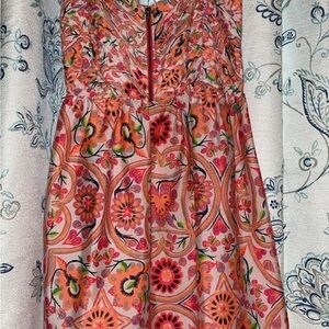 Bright neon color dress